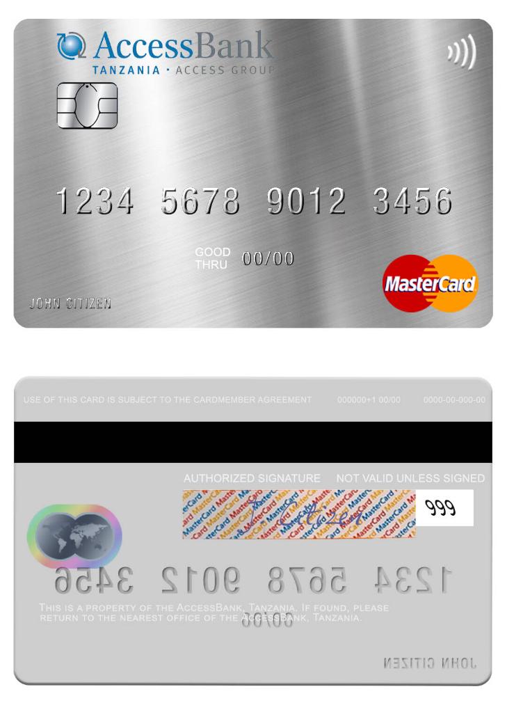 Tanzania AccessBank mastercard